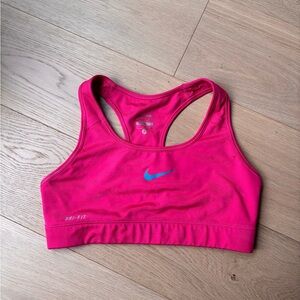 Nike Pro Women's Bright Pink Sports Bra